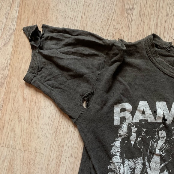 Vintage Ramones Distressed T Shirt 70s rare - Picture 3 of 5
